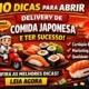 10 dicas para abrir Delivery de Comida Japonesa e ter Sucesso