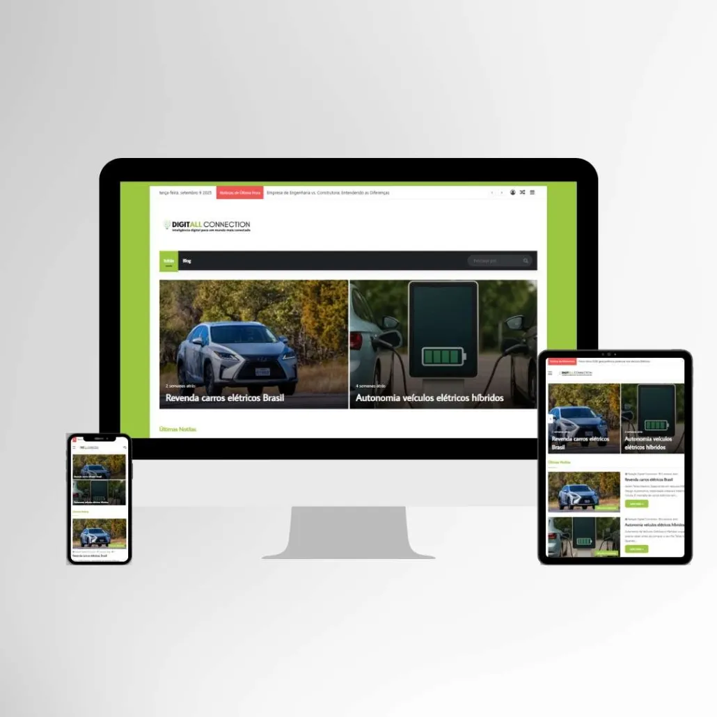 Criação de sites LA Comunicações