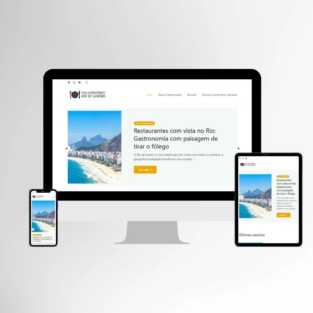 Criação de sites LA Comunicações