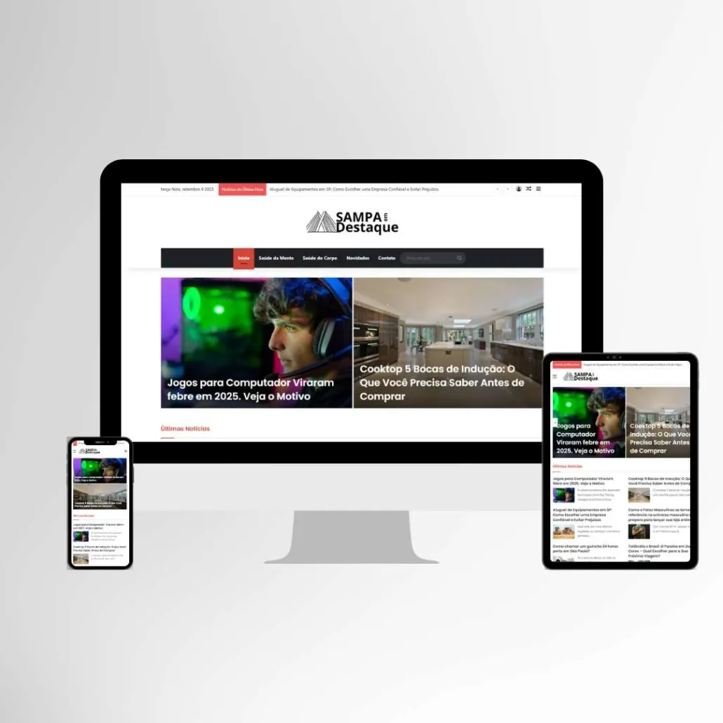 Criação de sites LA Comunicações